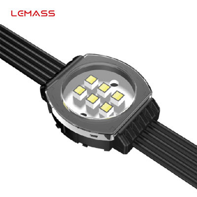 Flessibile della parete di SMD 2727 LED visualizzazione ultra sottile ultra leggero all'aperto