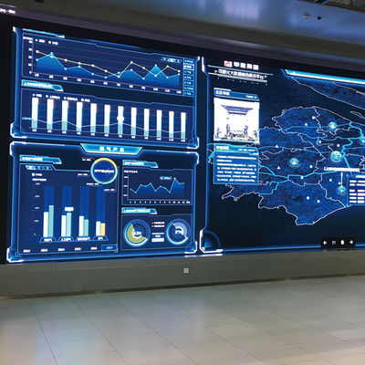 Parete dell'interno di P1.2 LED la video visualizza multi direzionale di SMD 1010 per l'annuncio pubblicitario