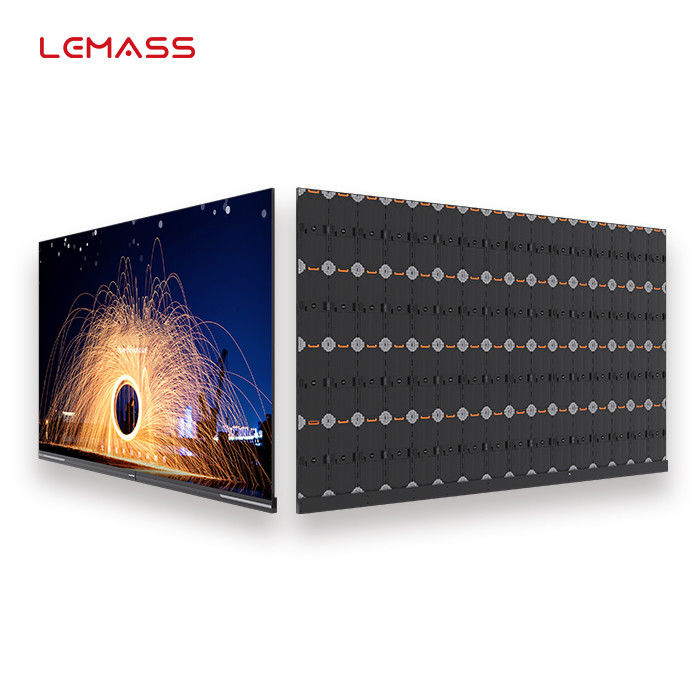 OEM a 220 pollici commerciale di dimensione dello schermo di visualizzazione del LED del passo del pixel di 1.26mm
