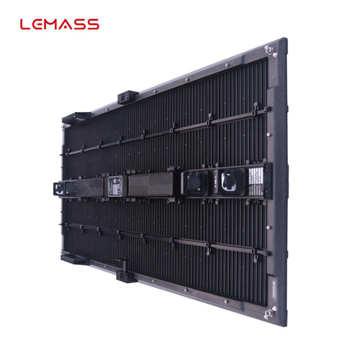 Manutenzione anteriore di LED di P10.4D di serie locativa Anti-UV all'aperto dell'esposizione 500*1000mm LMS-CLM